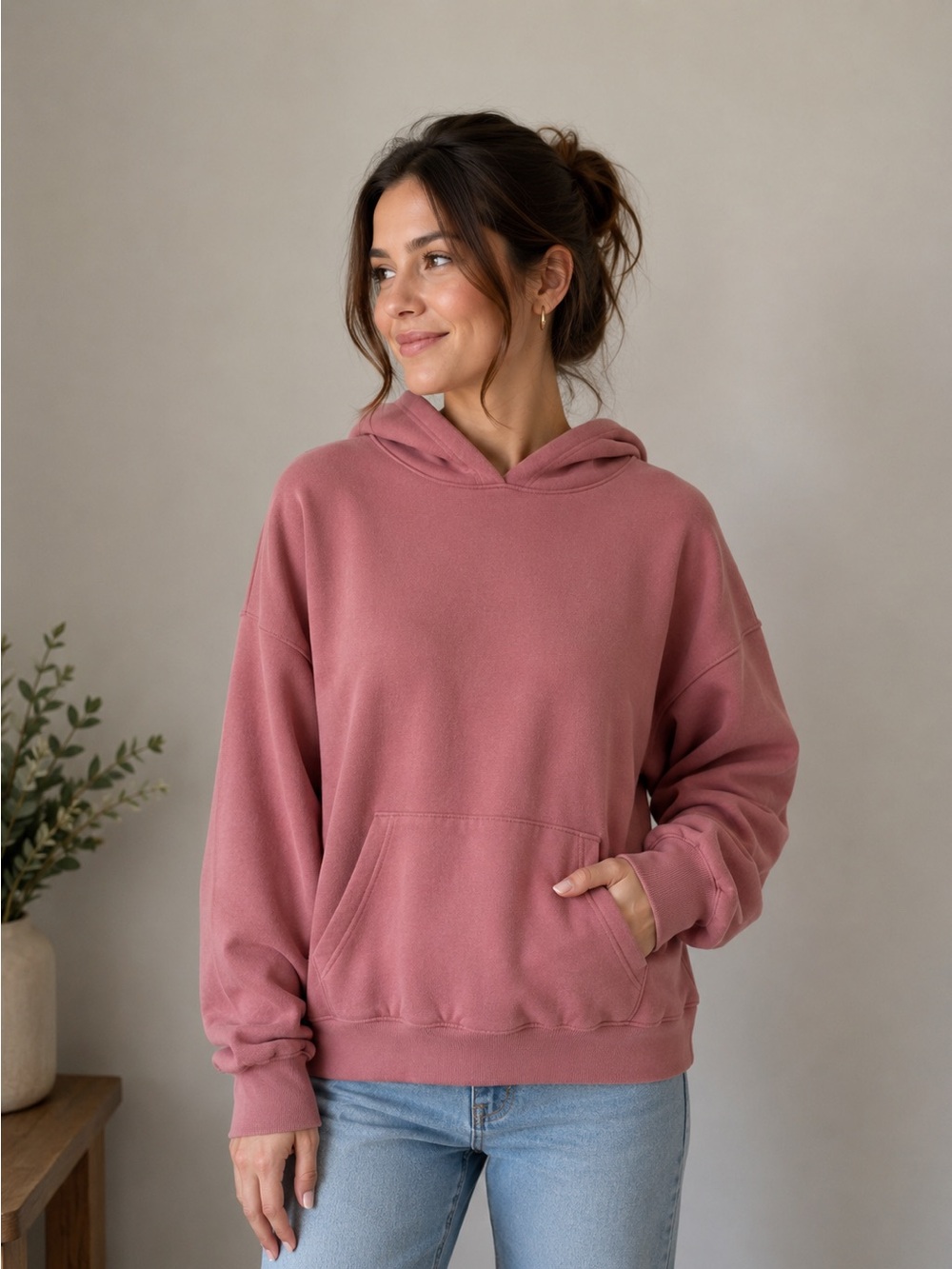 Lululemon Steady State Hoodie XL Rose Tea NWOT Oversized Pullover